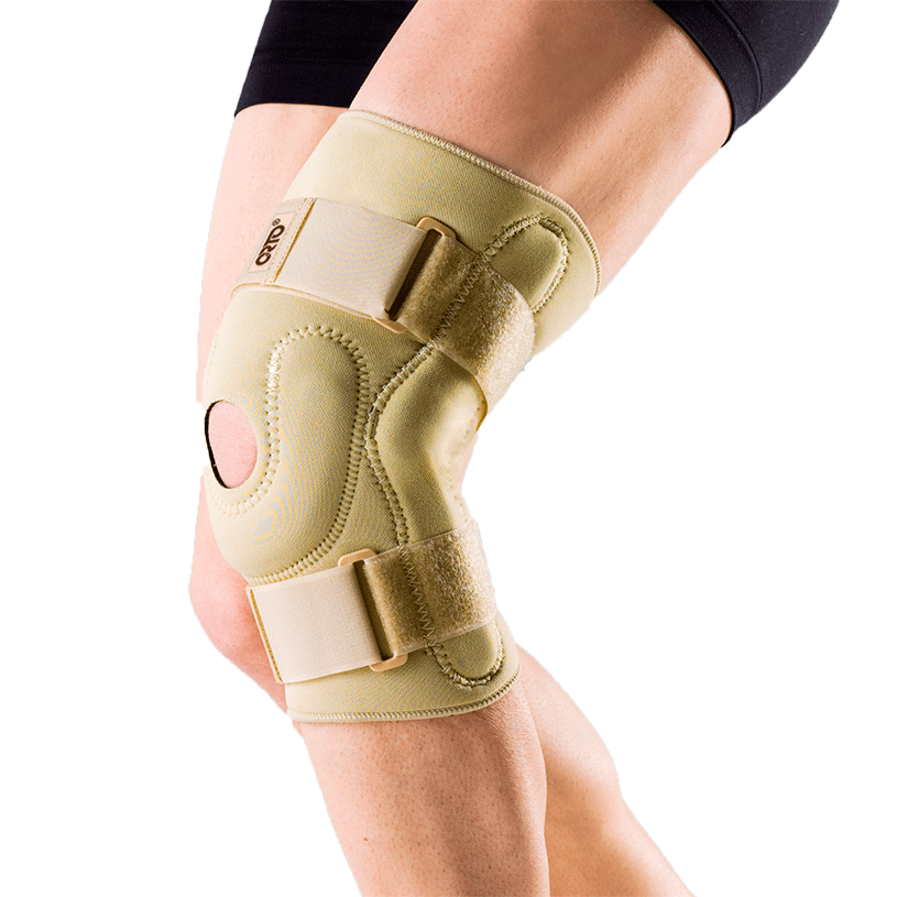 Бандаж ортопедический на коленный сустав с металлическими шарнирами Orto 139 NKN