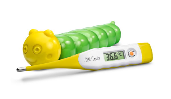 Термометр медицинский  цифровой  Little Doc LD-302 желтый 