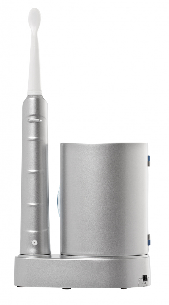 Электрическая звуковая зубная щетка CS Mediсa CS-233-UV с зарядным устройством и ультрафиолетовым дезинфектором