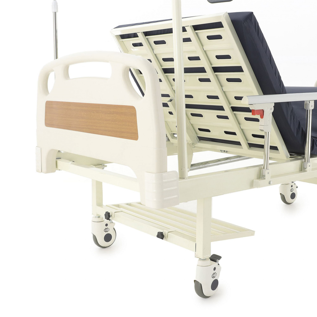 Кровать функциональная медицинская мех МосМедика E-8 пласт (В комплекте Матрас)